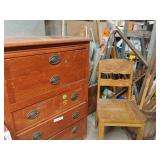 Basement Corner Area Scrap Wood