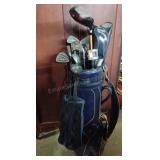 Golf Clubs in Golf Bag w/Contents