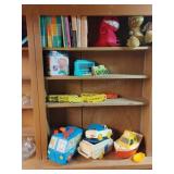 Basement Shelving Area Contents