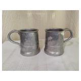 Pair of States Metal XIII Mugs