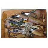 Box of Vintage Kitchen Utensils/Gadgets