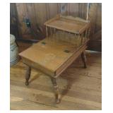 Colonial Furniture by Baumritter Maple End Table