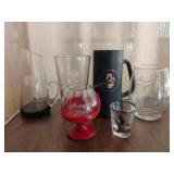 Assorted Barware Glasses
