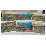 6 Sheets 37 Cent Stamps