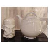 Ceramic Tea Pot and Mug