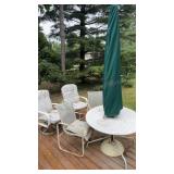 Patio Chairs, Table & Umbrella buyer take what