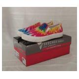 Ladies Sketchers Tye Died Slip On Shoes 8.5