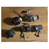 Tebco, Aiwa, Assorted  Fishing Reels