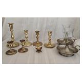 Baldwin, Brass/Assorted Candlestick Holders