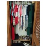 Bedroom Closet Contents-Mixed Clothing