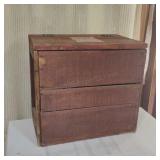 Vintage Wood Crate w/Union Chewing Tobacco Sticker