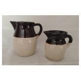 Roseville Pottery/Glazed Pottery Pitchers