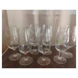 Princess House Glasses Set of 7