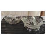 Glass Citrus Juicers/Reamers