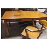 Desk with Rolling Chair *
