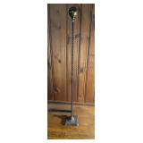 Lightning Rod Mounted on Lamp Base Cast iron