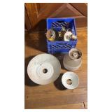 Group of Lamp Parts - As is