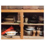Lower Kitchen Cupboard Contents