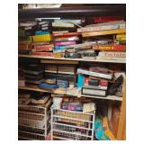 Basement Game Closet Contents - Dirty