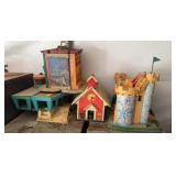 Fisher Price Little People Play Sets - Dirty As Is