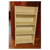 Handmade Painted Wood Bookshelf