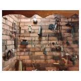 Kitchen Wall Contents Antique Gadgets