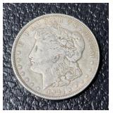 1921 p Morgan Dollar