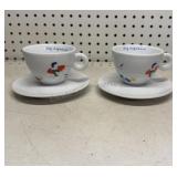 Tazzine Ballerine" Espresso Cups