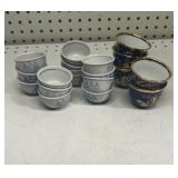 Porcelain pinch cups