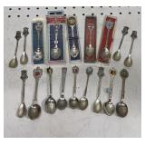 Collection of Souvenir Spoons