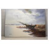 Original coastal scene Painting By Norberto