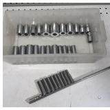 Craftsman SAE 1/4 & Metric 3/8,1/2 Sockets