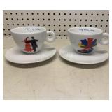 Tazzine Ballerine" Espresso Cups