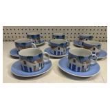 Ester Robacov Embu Coffee Cups & Saucers