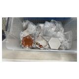 Tote of CVS terracotta hexagon tiles