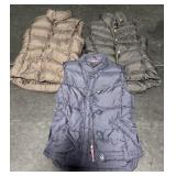 J crew Ladies Puffer Vests no Size tags