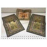 Vintage Chinese Wall Tapestry & Pillow Case