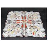 Hermï¿½s Bouquets Sellier silk scarf