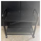Metal Utility Cart 14.5x25x21.5 inches tall