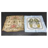 Hermï¿½s "Musï¿½e" silk scarf & Brides de Gala Scarf