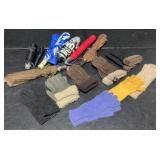 Gloves, & umbrellas