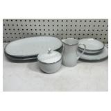 Noritake China Serving Plates Bowls Sugar & Cream