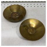 Poss Werkstï¿½tte Carl Aubï¿½ck brass bowls