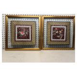 Chinese Tapestries Framed