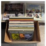 Box Lot of Classical Records & Laser Disc Plays