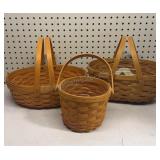 Group of Longaberger Baskets