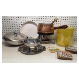 Ice bucket, Fondue set & more
