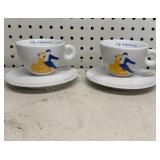 "Tazzine Ballerine" Espresso Cups