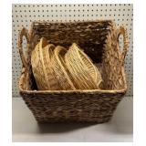 Group of baskets