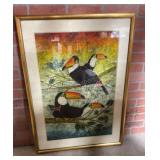 26x36 toucan Framed Art